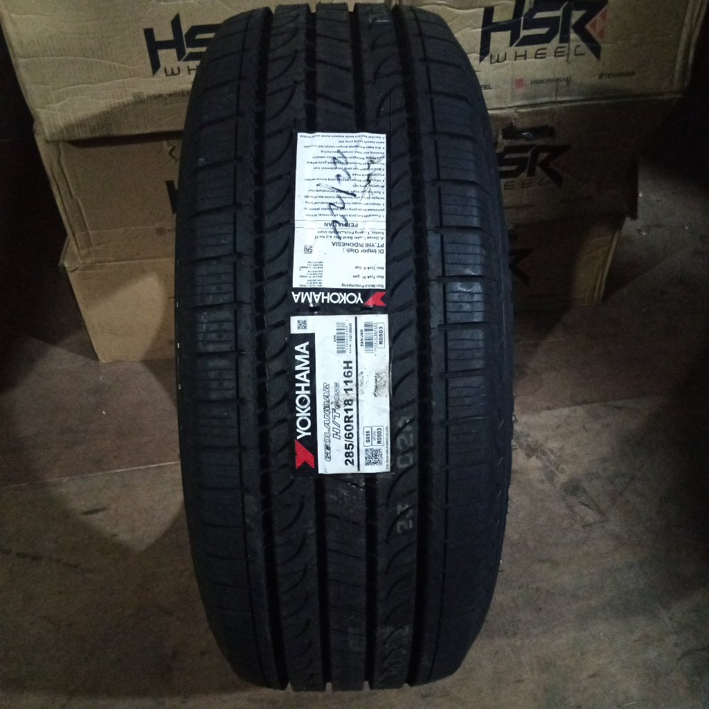 BAN MOBIL IMPORT MERK  YOKOHAMA GEOLANDAR G-94A( STD LEXUS LX570) 285 60 R18 MURAH BERKUALITAS BAGUS