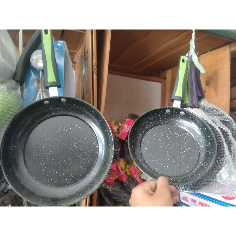 Wajan Teflon Warna/Wajan Teflon Anti Lengket (murah)