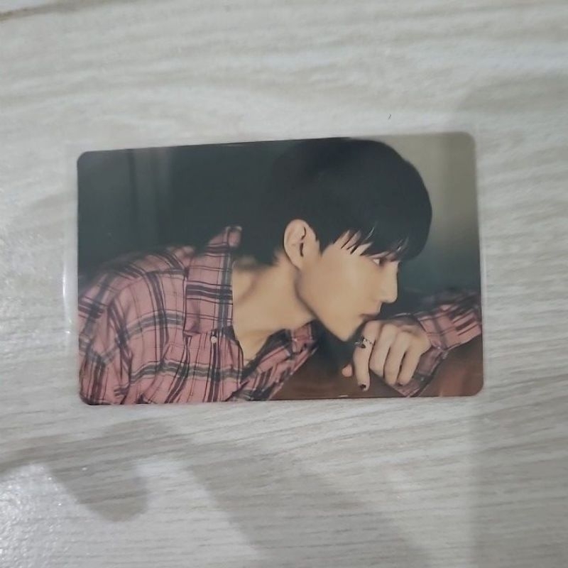 EXO suho junmyeon grey suit pc sticker photocard official