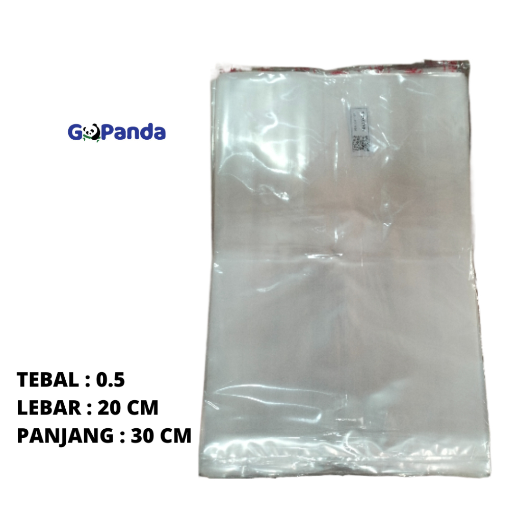 Kantong Plastik Plastic Bag PP JOYO BOYO  Bening Transparan TEBAL 0.5