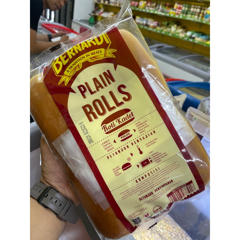 

Roti Hotdog Bernardi 500g