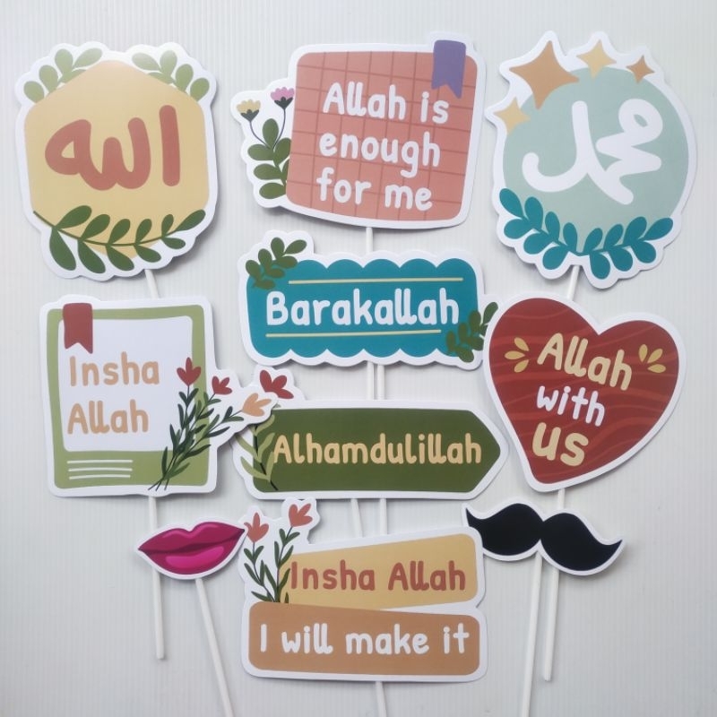 PROPS TEMA MUSLIM PROPERTI PHOTOBOOTH