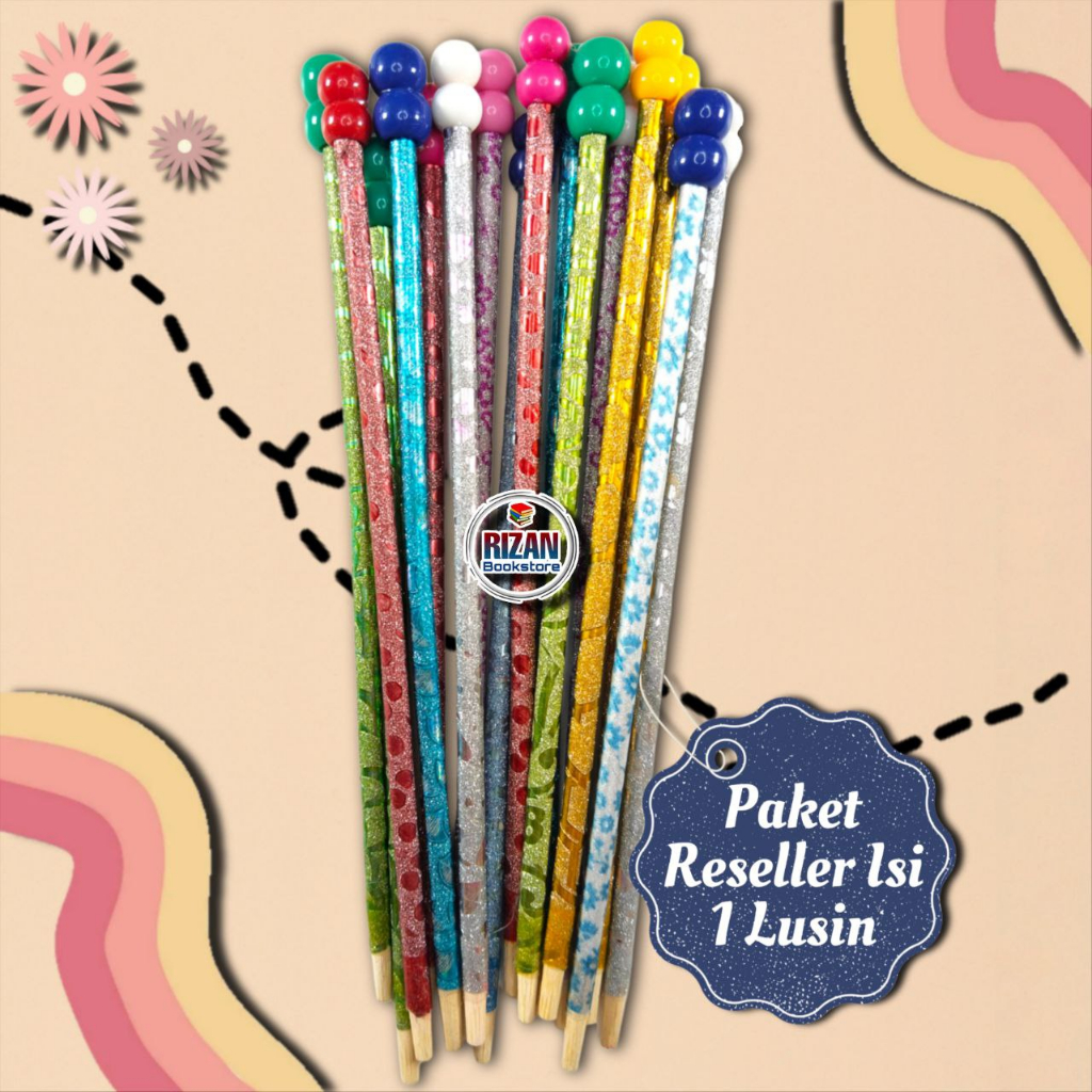 

[Paket Isi 1 Lusin] Tuding Ngaji Glitter