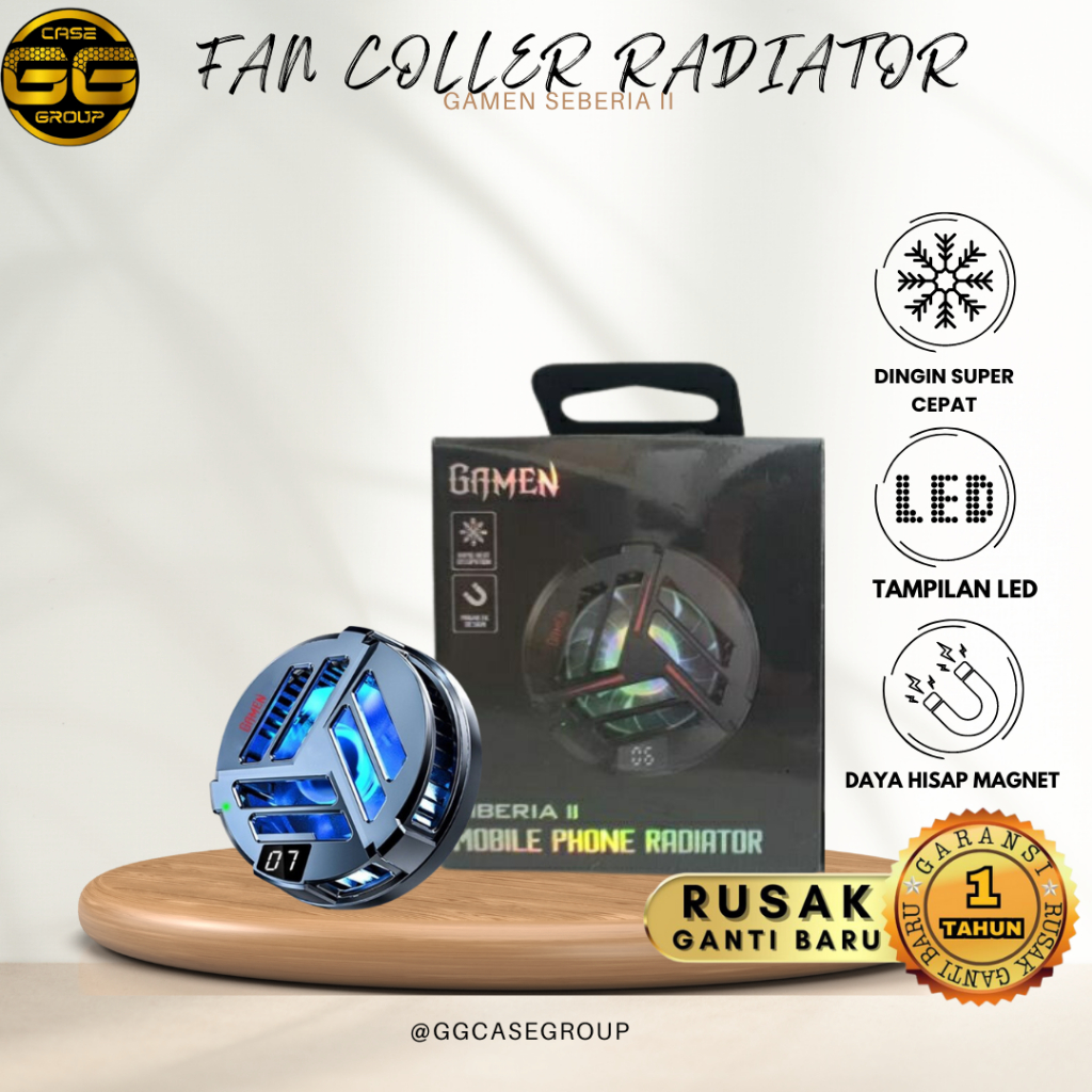 FAN COOLER GAMING MAGNET GAMEN SIBERIA II
