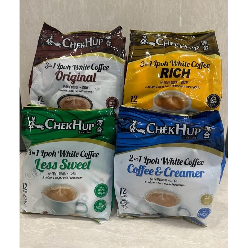 

CHEK HUP CHEK HUP WHITE COFFEE IPOH CHEK HUP WHITE COFFEE 3in1 2in1