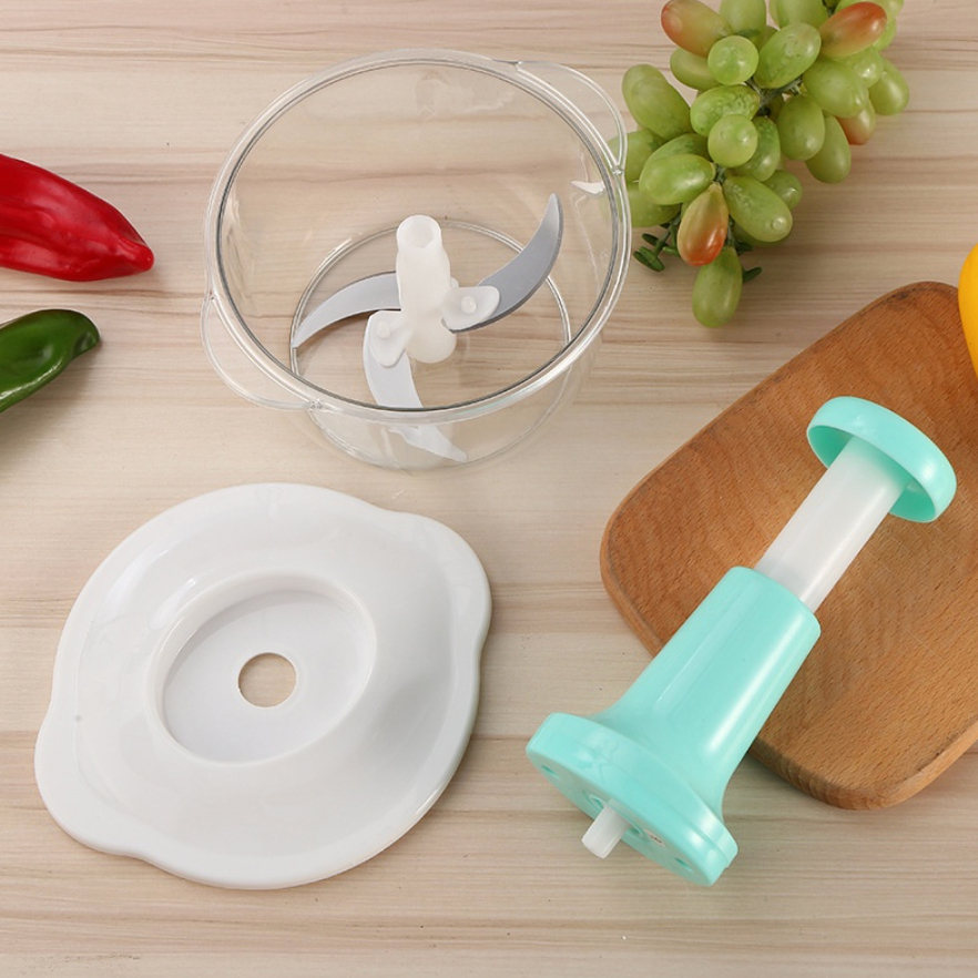 BLENDER MANUAL MULTIFUNGSI 2 LITER BLENDER 4 MATA PISAU FULL SET