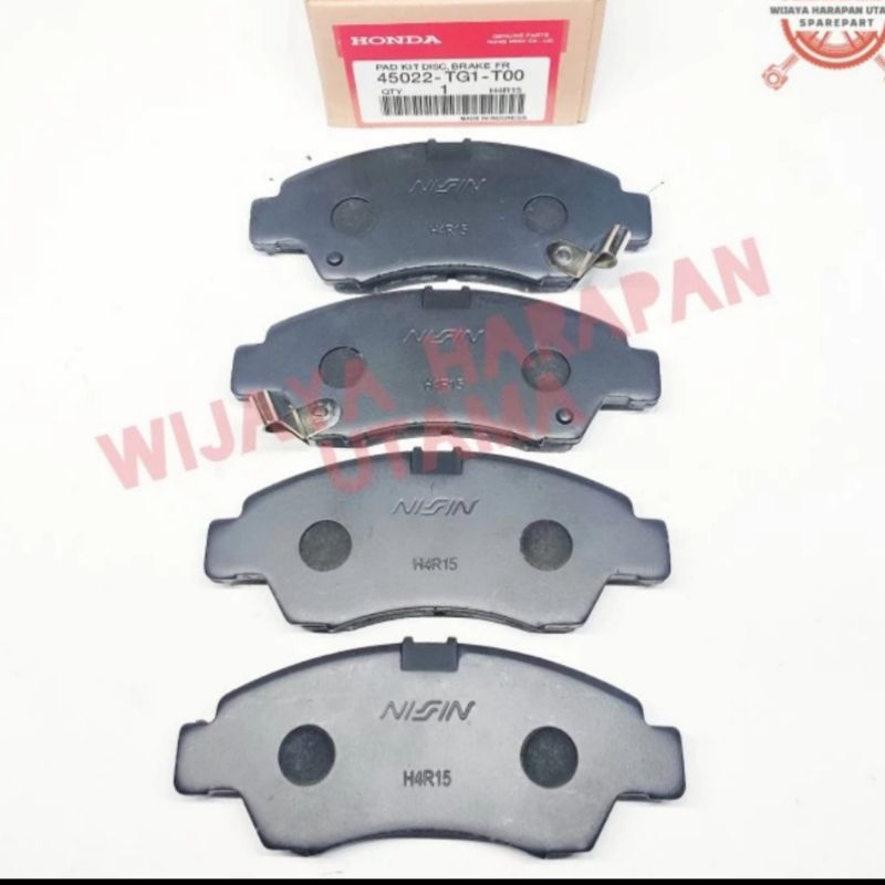 Brake pad kampas rem depan Honda Jazz Brio lama original