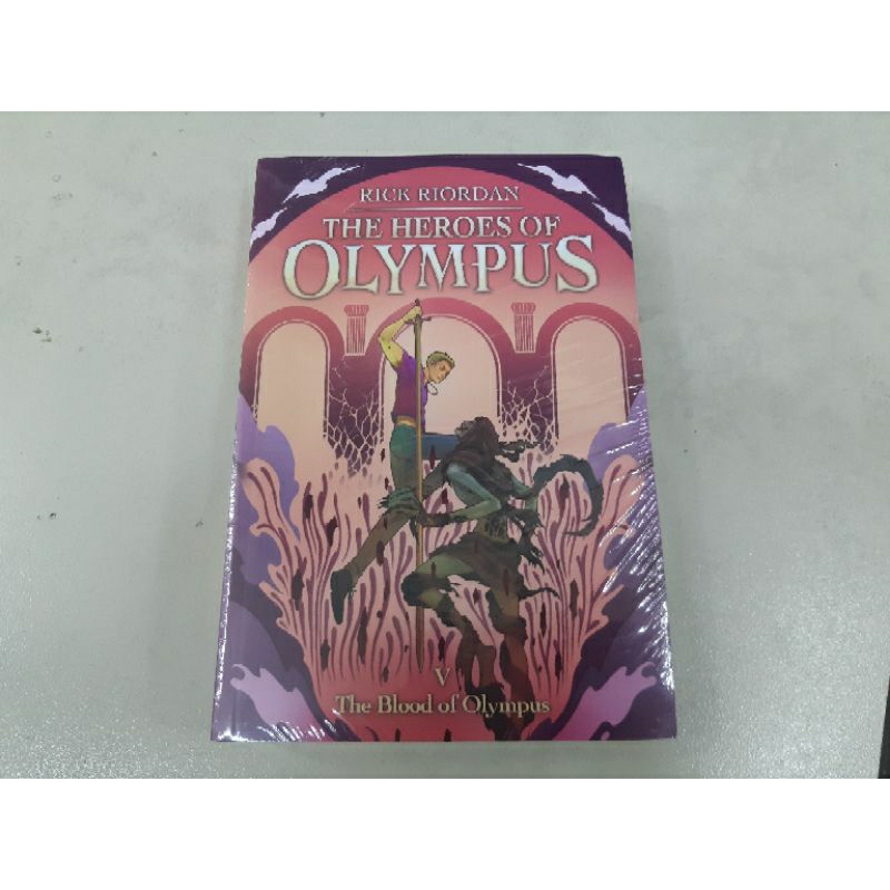 Novel The Blood of Olympus (The Heroes of Olympus #5) - Rick Riordan