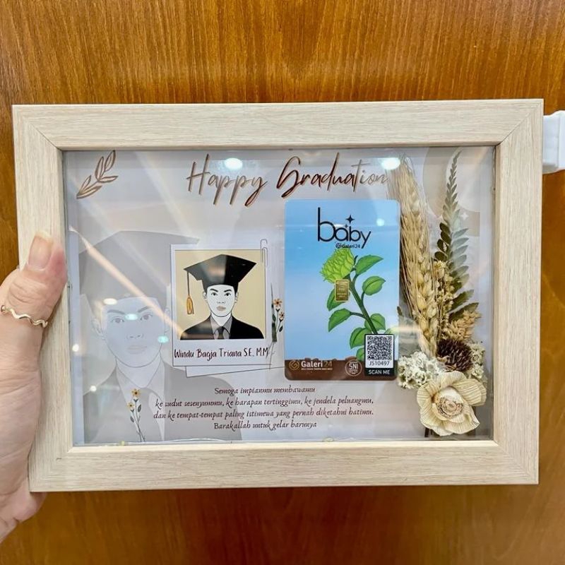 

Frame Gift , Bingkai Kado ukuran 15x20