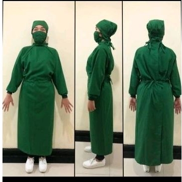 Baju Surgical Gown Bahan Drill