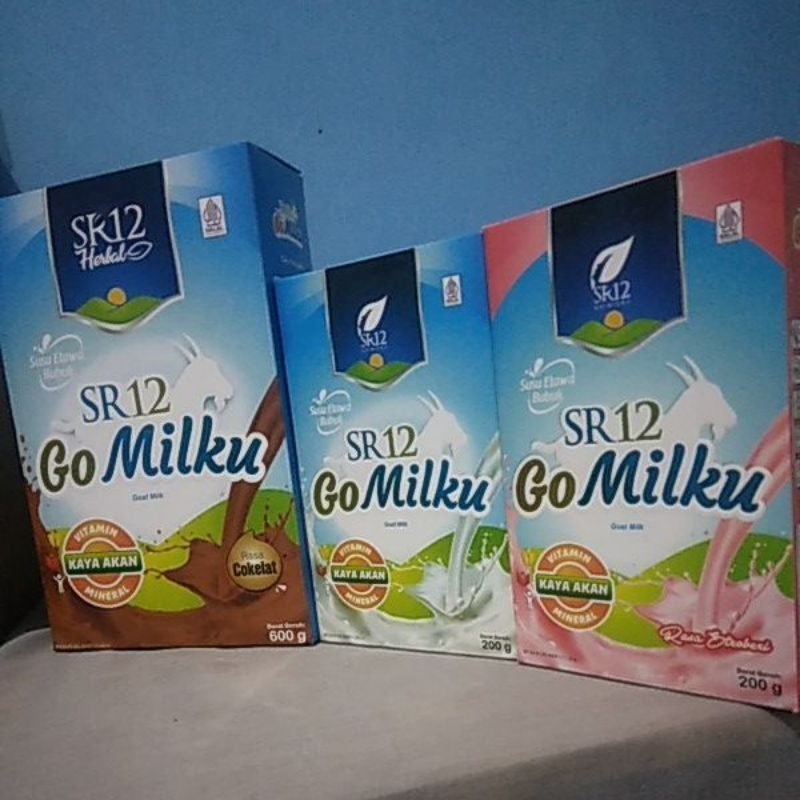 

susu Gomilku sr12 original coklat stroberi