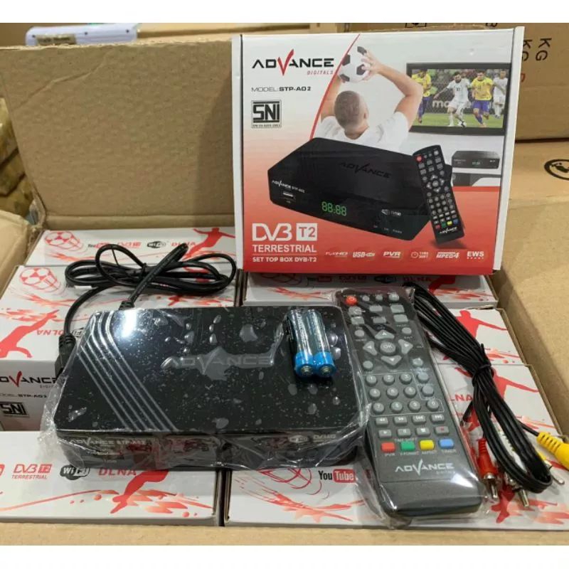 Advance Set Top Box STP A02 STB Advance DVB T2 Digital