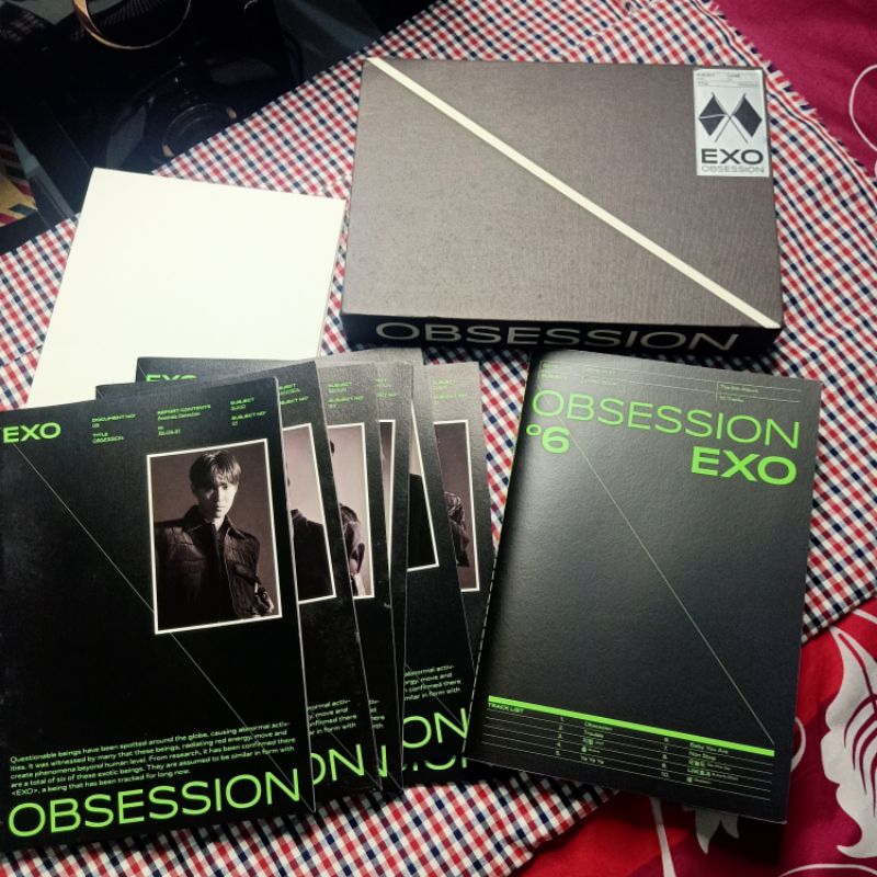 ALBUM EXO OBSESSION UNSEALED - EXO VERSION - PC CHANYEOL