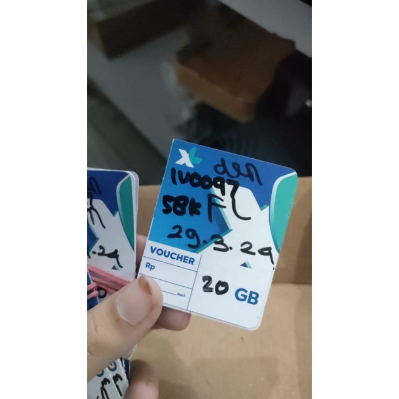 voucher XL 20Gb