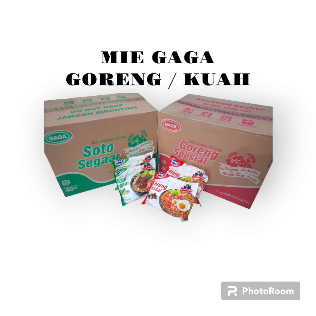 

MIE INSTANT GAGA SPESIAL GORENG/KUAH 1 DUS