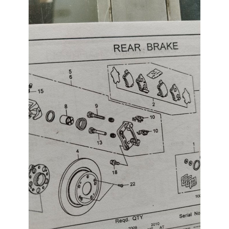 PEN PIN A B BESI BAUT KALIPER CALIPER REM DEPAN BELAKANG ATAS BAWAH HONDA JAZZ CITY MOBILIO BRIO BRV