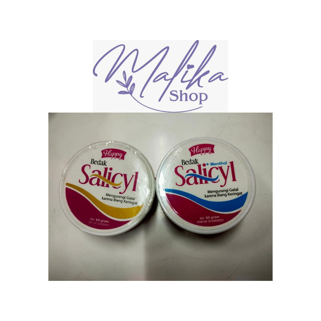 HAPPY SALICYL BEDAK MENTOL DAN NON MENTOL 60 GR