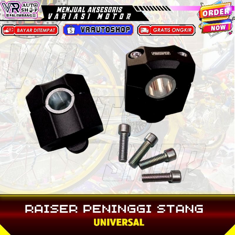 Raiser / Peninggi / Dudukan Stang Protaper Variasi PENINGGI STANG RAISER UNIVERSAL PROTAPER IGAWA