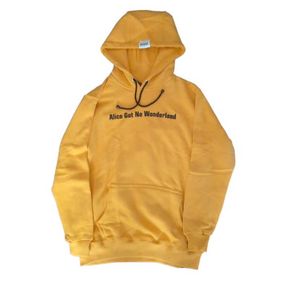 HOODIE ALICE BASIC MUSTARD