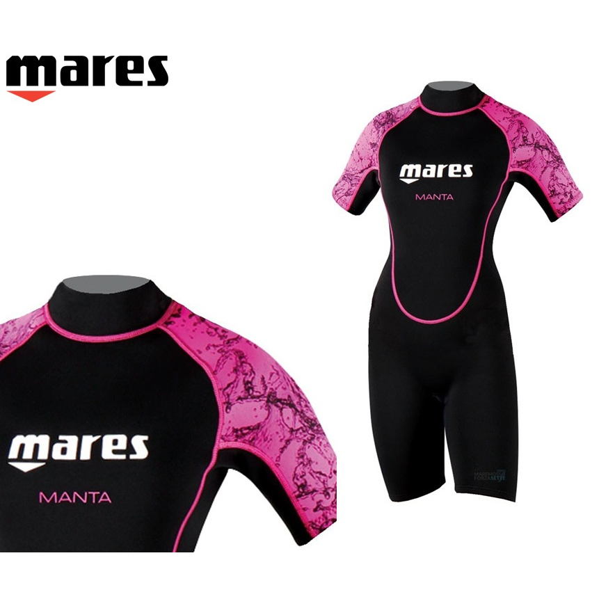 Shorty Baju Selam Snorkling Mares Manta Lady 2,2MM Women Scuba Diving