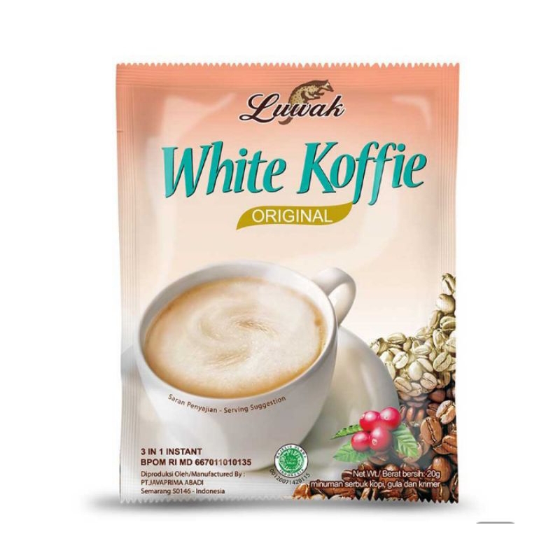 

Luwak white koffe 10 renteng