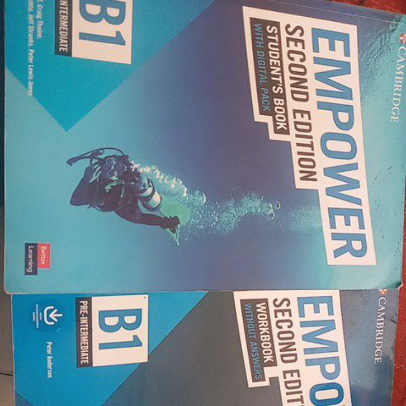and power second Edition student book dan workbook B1