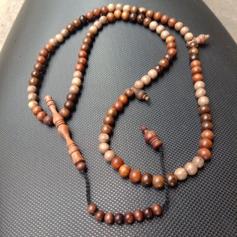 tasbih kombinasi 3 kayu bertuah stigi dewandaru kalimasada tasbih setigi tasbih dewandaru tasbih kal