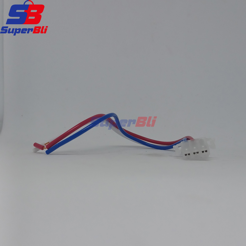 Soket Kabel Tombol Saklar motor 3 Pin, 3 Kabel, 3 Kaki