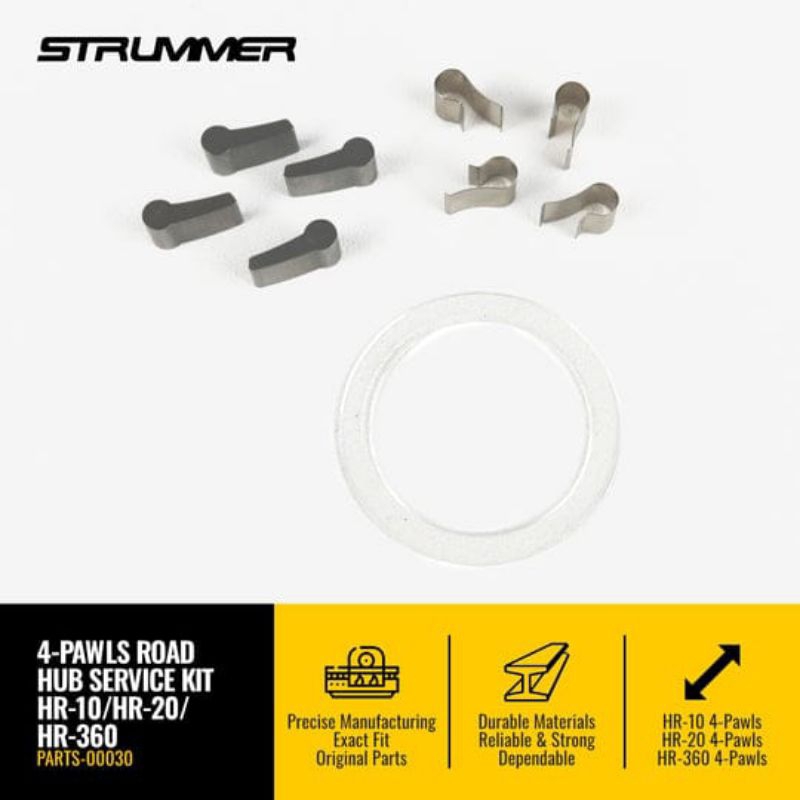 Hub Service Kit Road 4 Pawl Freehub Strummer HR10 HR20 HR360 Tawon