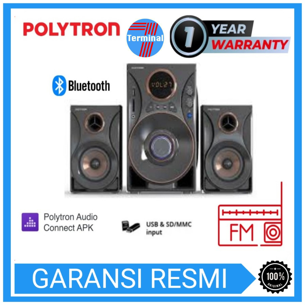 Polytron Speaker Multimedia PMA 9310 RADIO FM