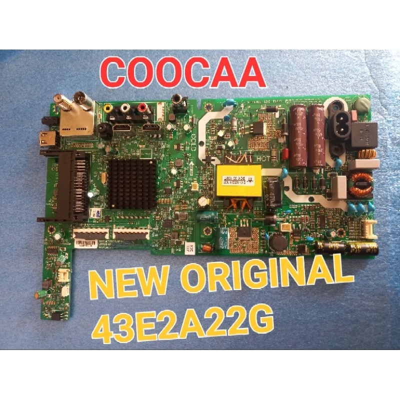 mb - mainboard - matherboard - mobo - mesin tv led coocaa - 43E2A22G - COOCAA MODEL 43E2A22G