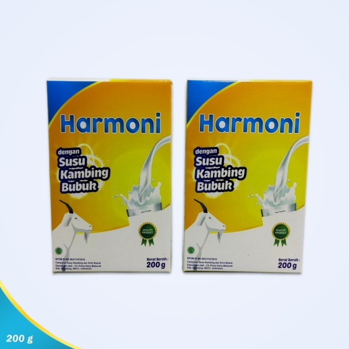 

Susu Kambing Etawa Murni Bubuk Harmoni 200 gr Original Promo Murah