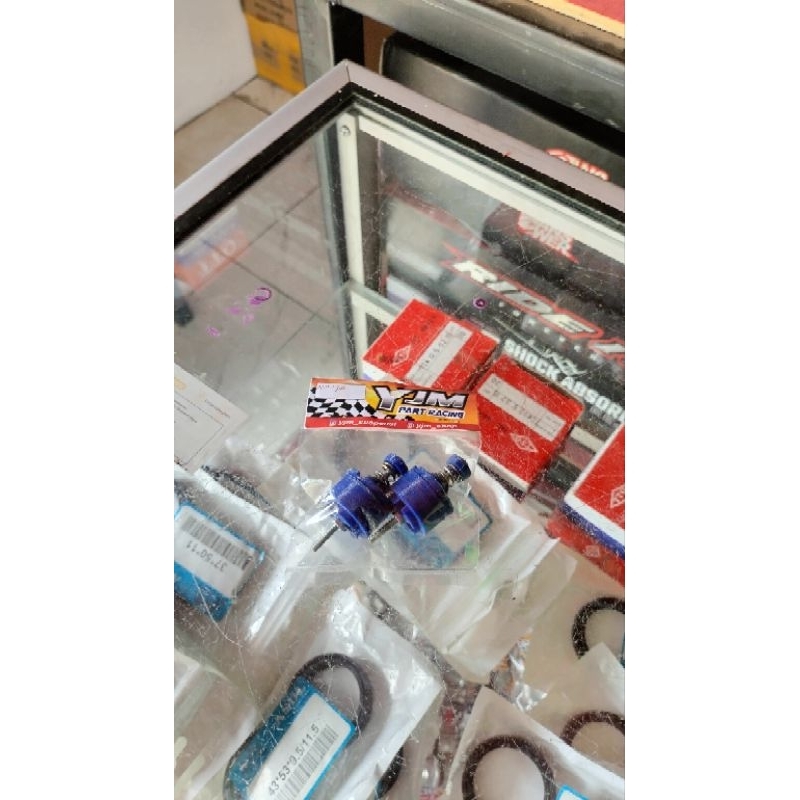 Emulator Shock depan Ninja/KLX