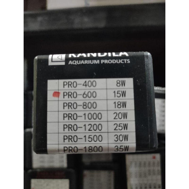 LAMPU AQUARIUM LED KANDILA PRO RED VIEW 600