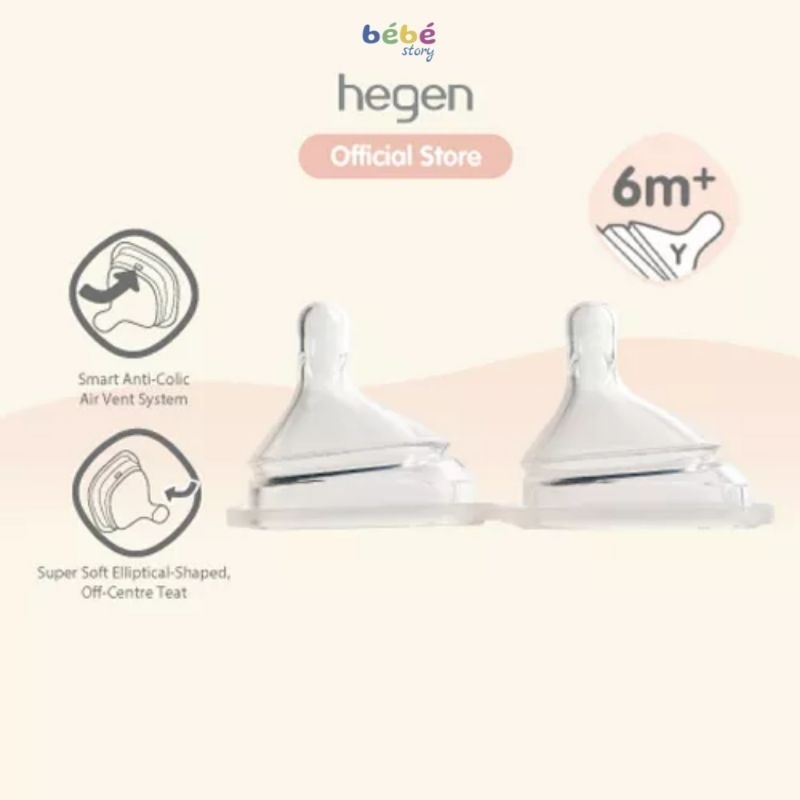 HEGEN THEAT THICK FEED (2PK) - DOT BOTOL SUSU BAYI