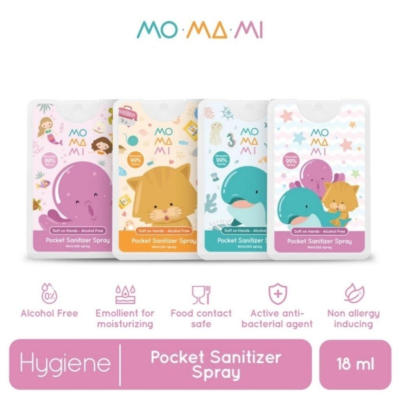 Momami Pocket Sanitizer 18ml