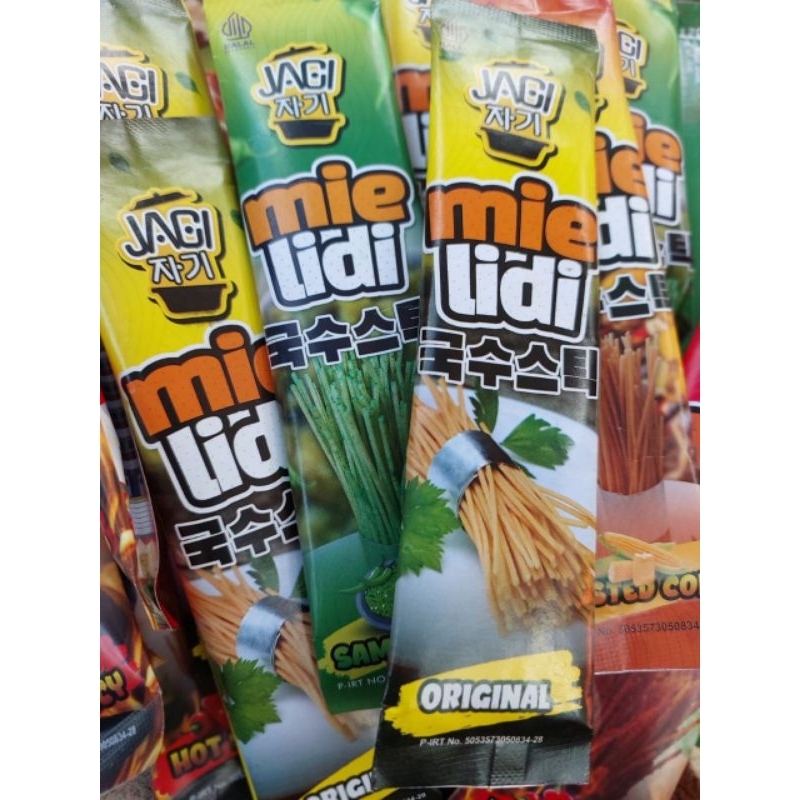 

Mie Lidi Cemilan Snack Enak isi 25 pcs.