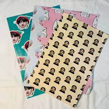 

Paper kertas warna wani random