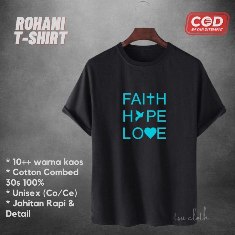 BAJU ROHANI PRIA WANITA / KAOS ROHANI / BAJU ROHANI / KAOS ROHANI KELUARGA