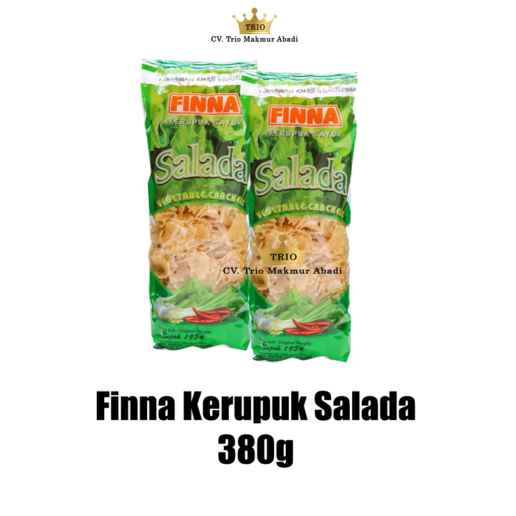 

Finna kerupuk sayur salada 380g