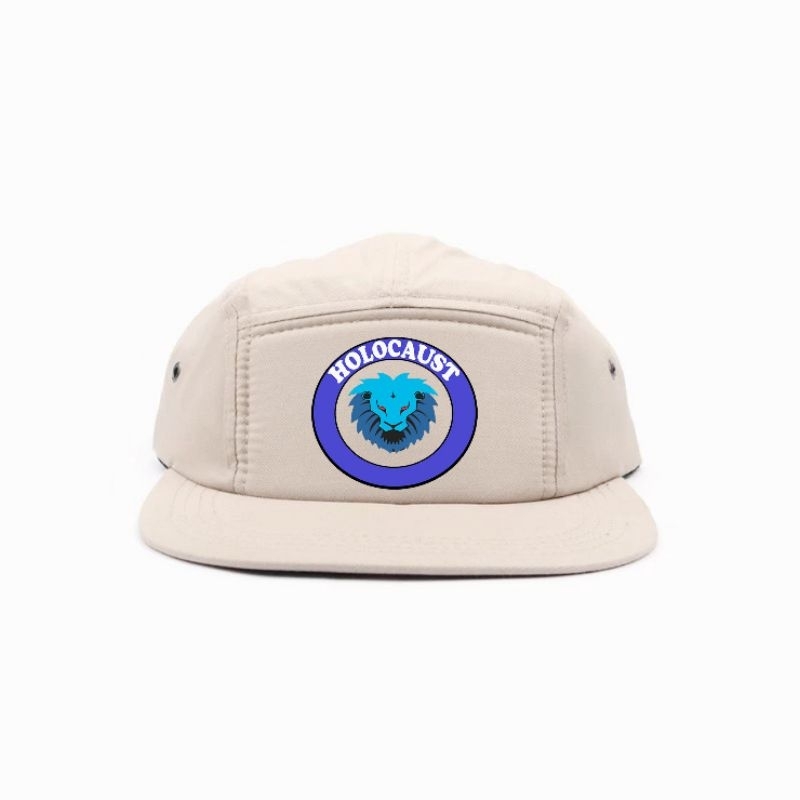 TOPI 5 PANEL HOLOCAUST CREAM