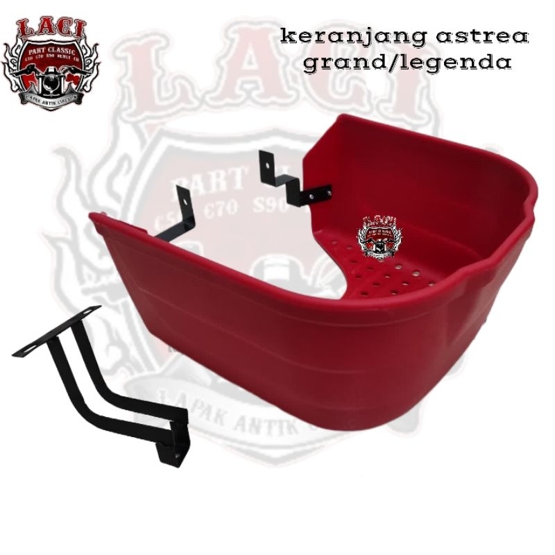 Keranjang Plastik Astrea Grand Legenda Impresa MERAH