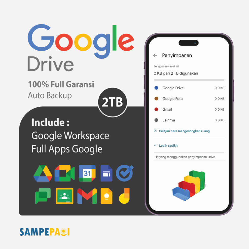 [PREMIUM] 2TB Gdrive Lifetime