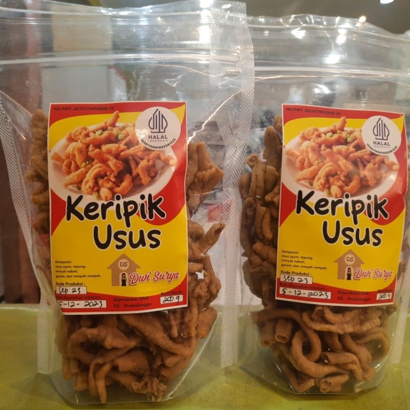 

Snack keripik usus