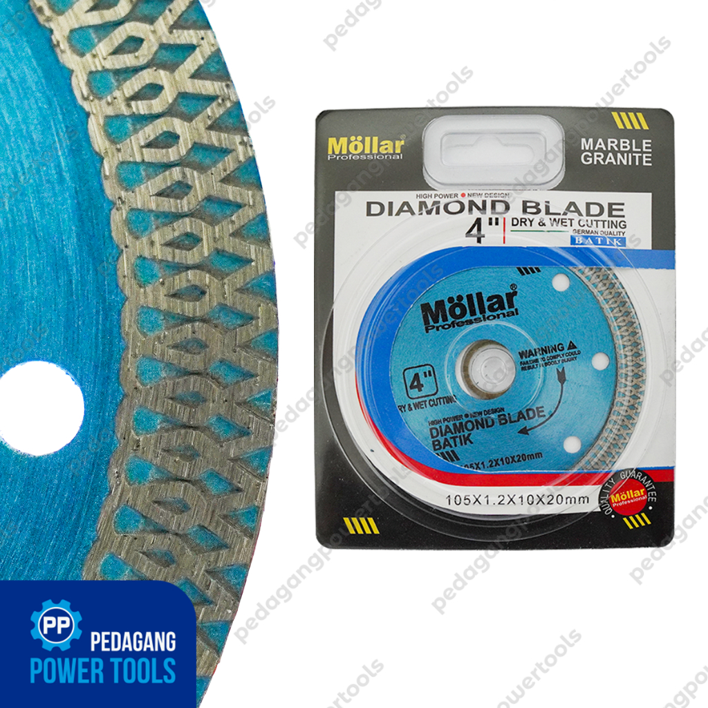 MOLLAR BATIK TURBO DIAMOND WHEEL MATA PISAU POTONG KERAMIK GRANIT