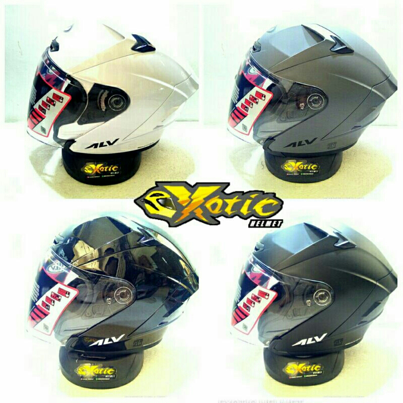 ALV HELMET ULTRON SOLID HELM HALFFACE DEWASA