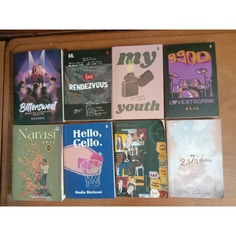 [PRELOVED] NOVEL FIKSI ROMANCE AU ADAPTED ORIGINAL