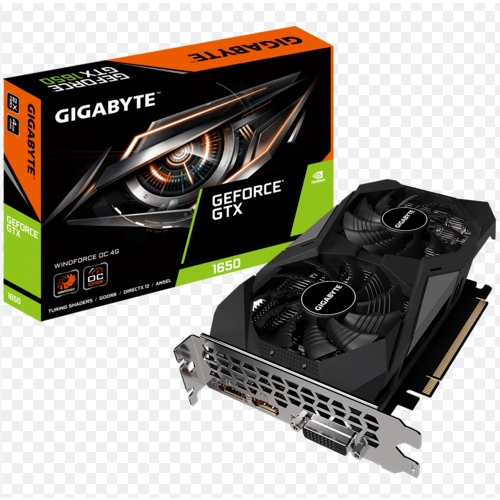 VGA Gigabyte Geforce GTX1650 4GB - GTX 1650 Windforce OC 4 GB GDDR6
