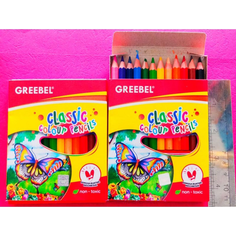 

Pensil Greebel 12 Warna