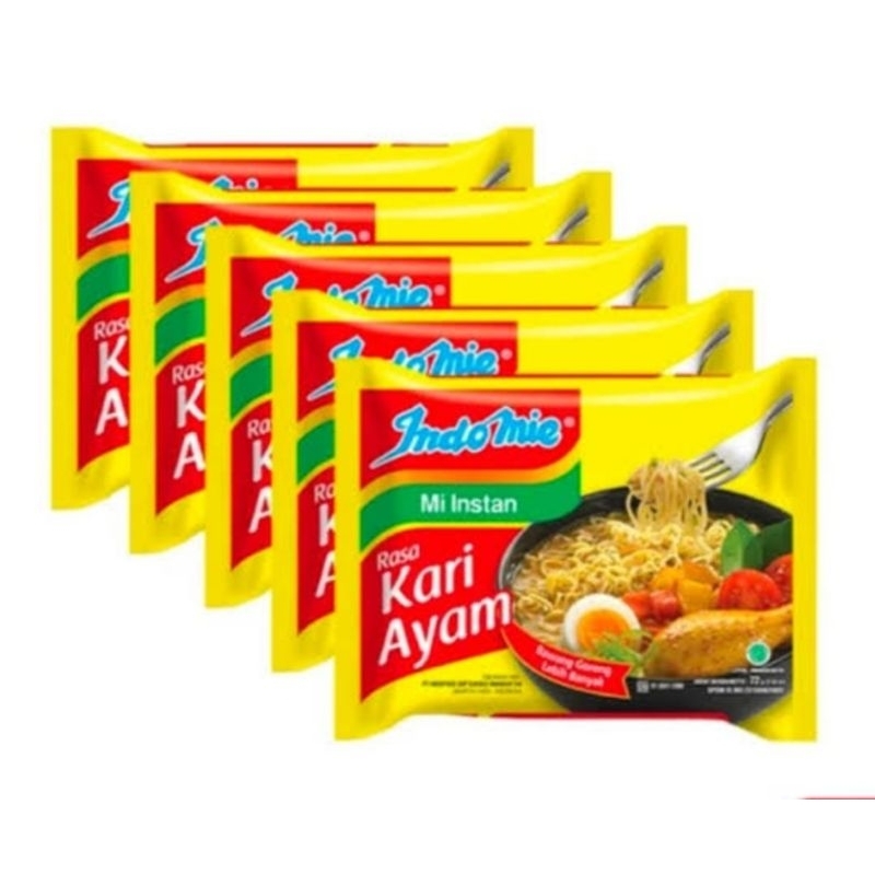 

5 PCS INDOMIE KUAH KARI